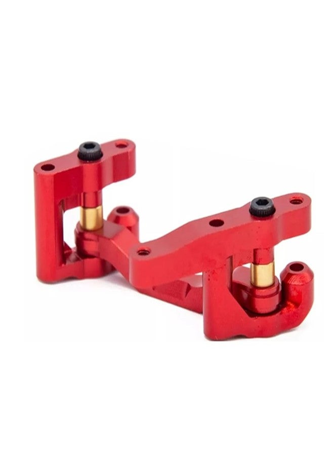 UURCSKY قطعة ترقية مجموعة توجيه التحكم عن بعد المصنوعة من الألومنيوم لشاحنة ARRMA 1/18 Granite Grom Mega 380 Brushed 4X4 Monster Truck و Typhon Grom Mega 380 Brushed 4X4 Buggy 1/16 Mojave RC Car (أحمر) - Image 5